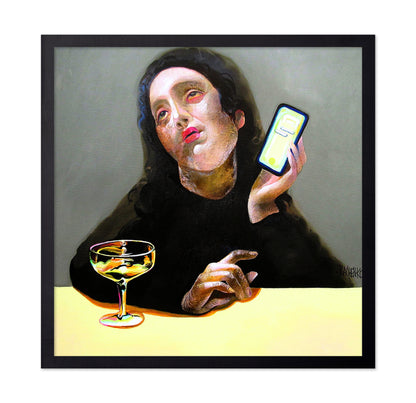 Phone Glow Woman