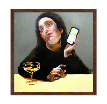 Phone Glow Woman