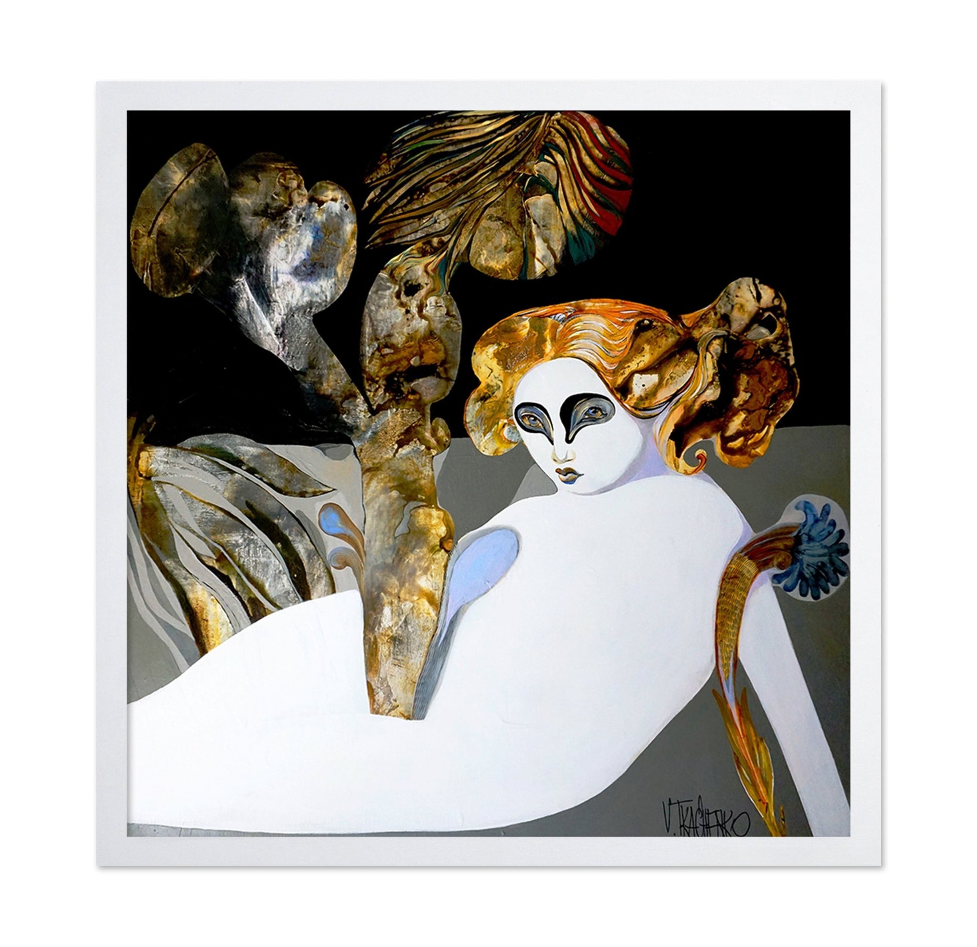 Abstract Woman Portrait No4