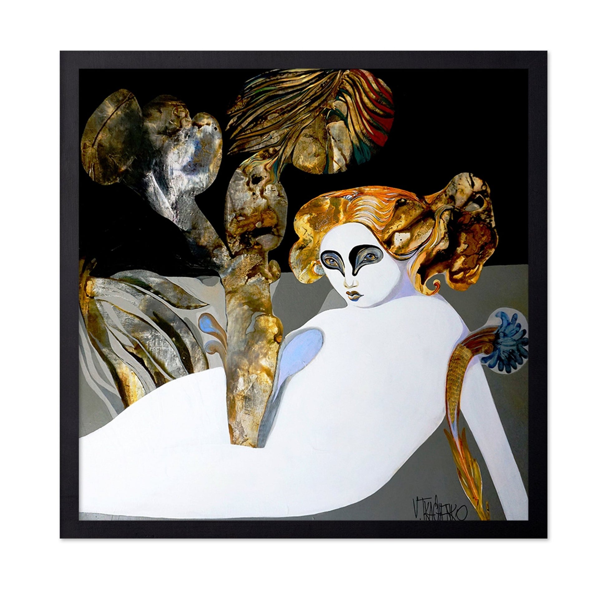 Abstract Woman Portrait No4