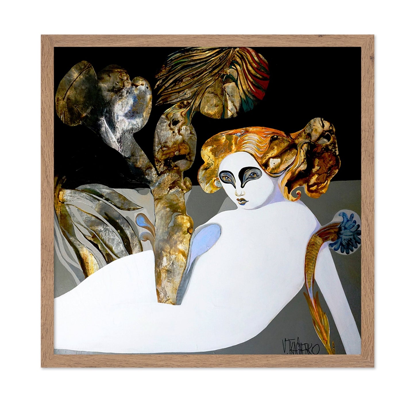 Abstract Woman Portrait No4