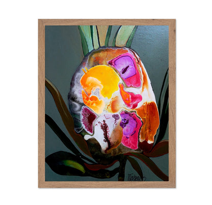 Abstract Orchid Bloom