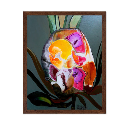 Abstract Orchid Bloom