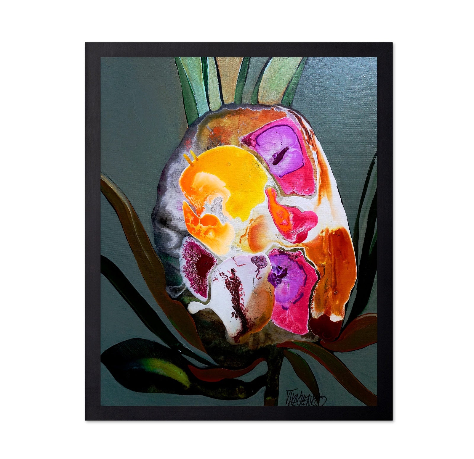 Abstract Orchid Bloom