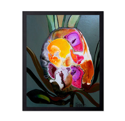 Abstract Orchid Bloom