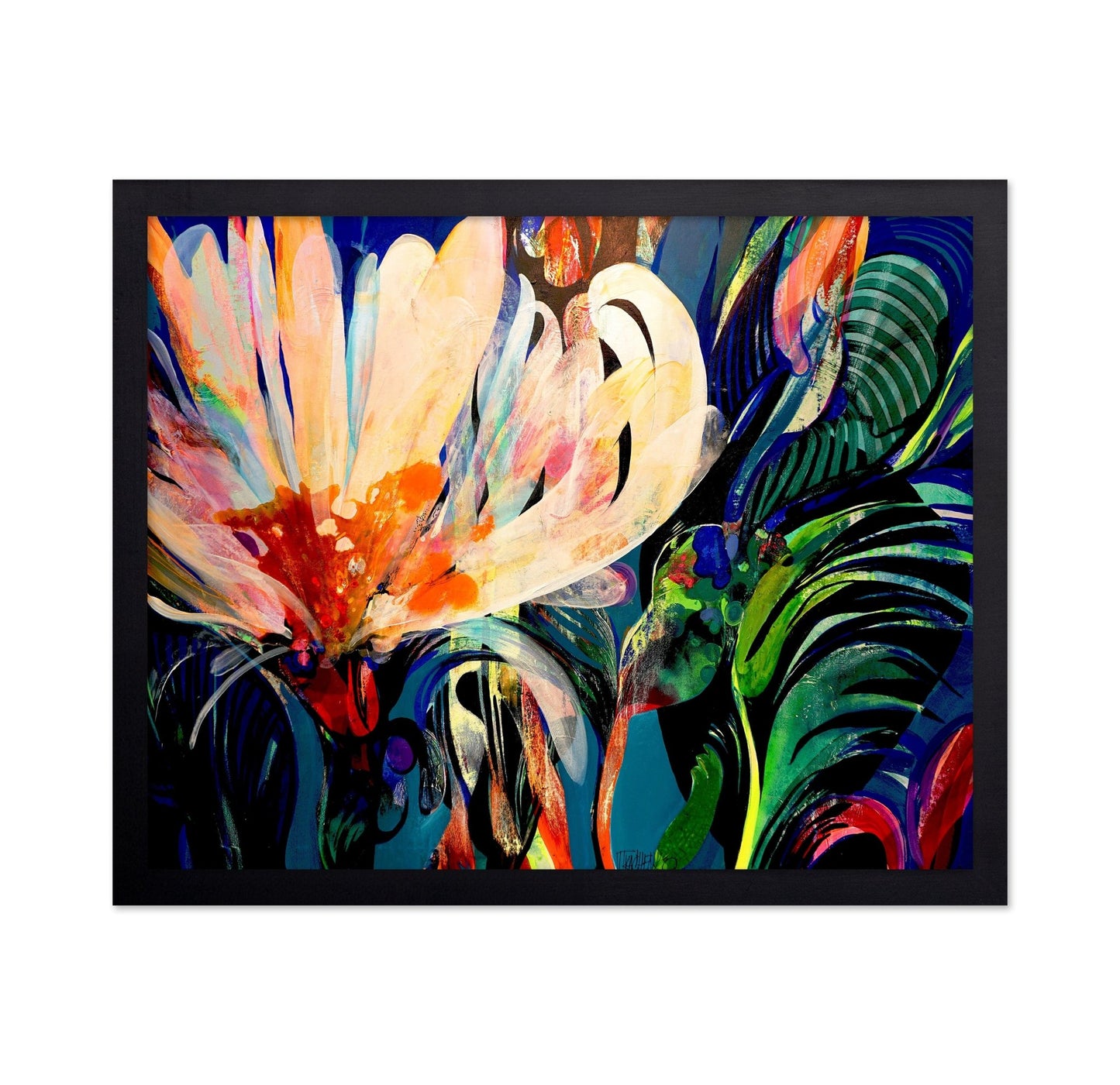 Vibrant Floral Burst No4