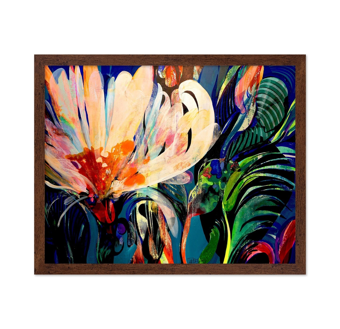 Vibrant Floral Burst No4