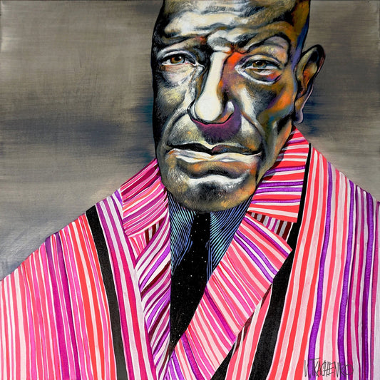 Striped Suit Portrait