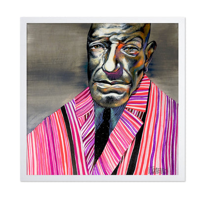 Striped Suit Portrait