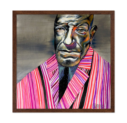 Striped Suit Portrait
