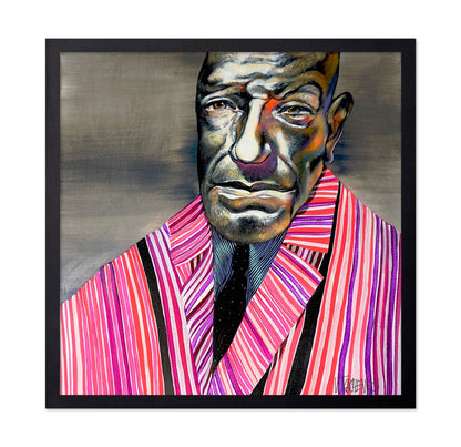 Striped Suit Portrait