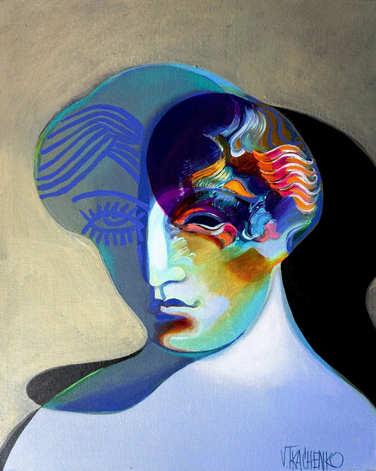 Neon Mind Portrait