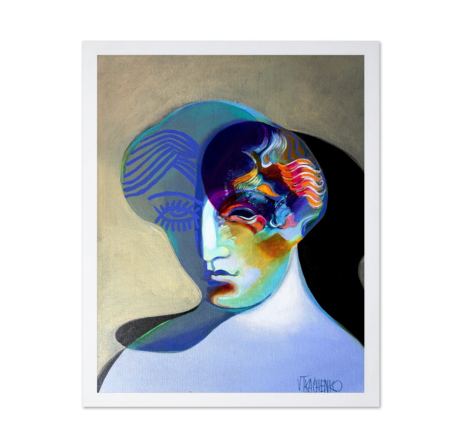Neon Mind Portrait