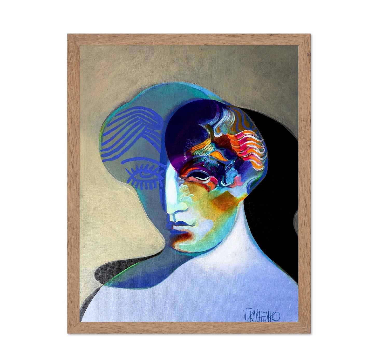 Neon Mind Portrait