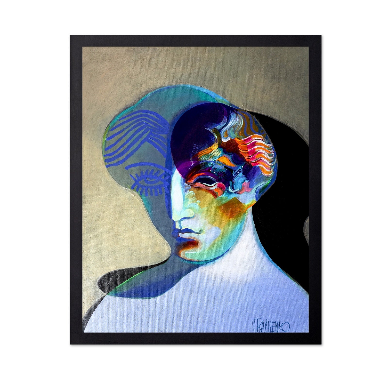 Neon Mind Portrait
