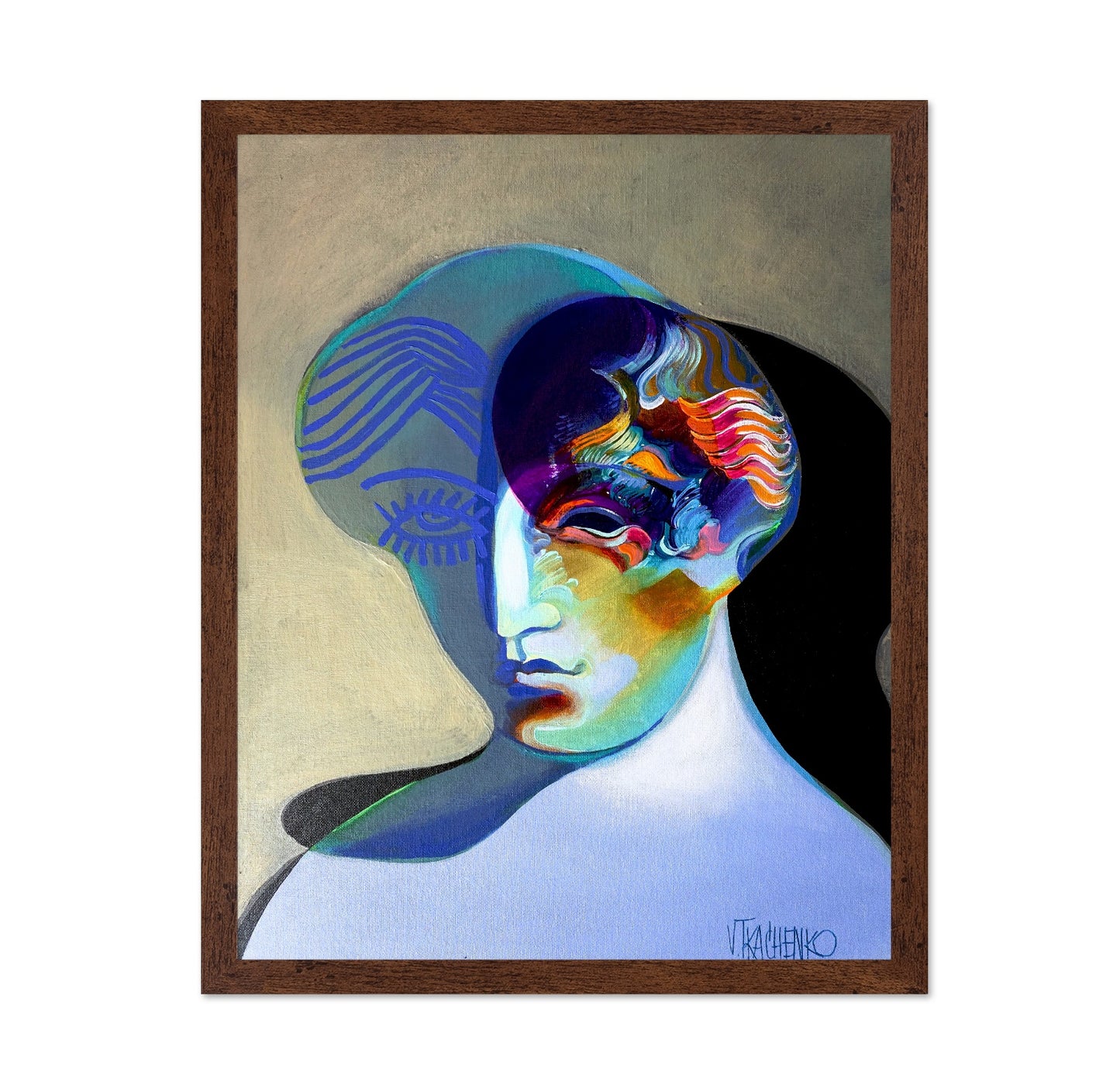 Neon Mind Portrait