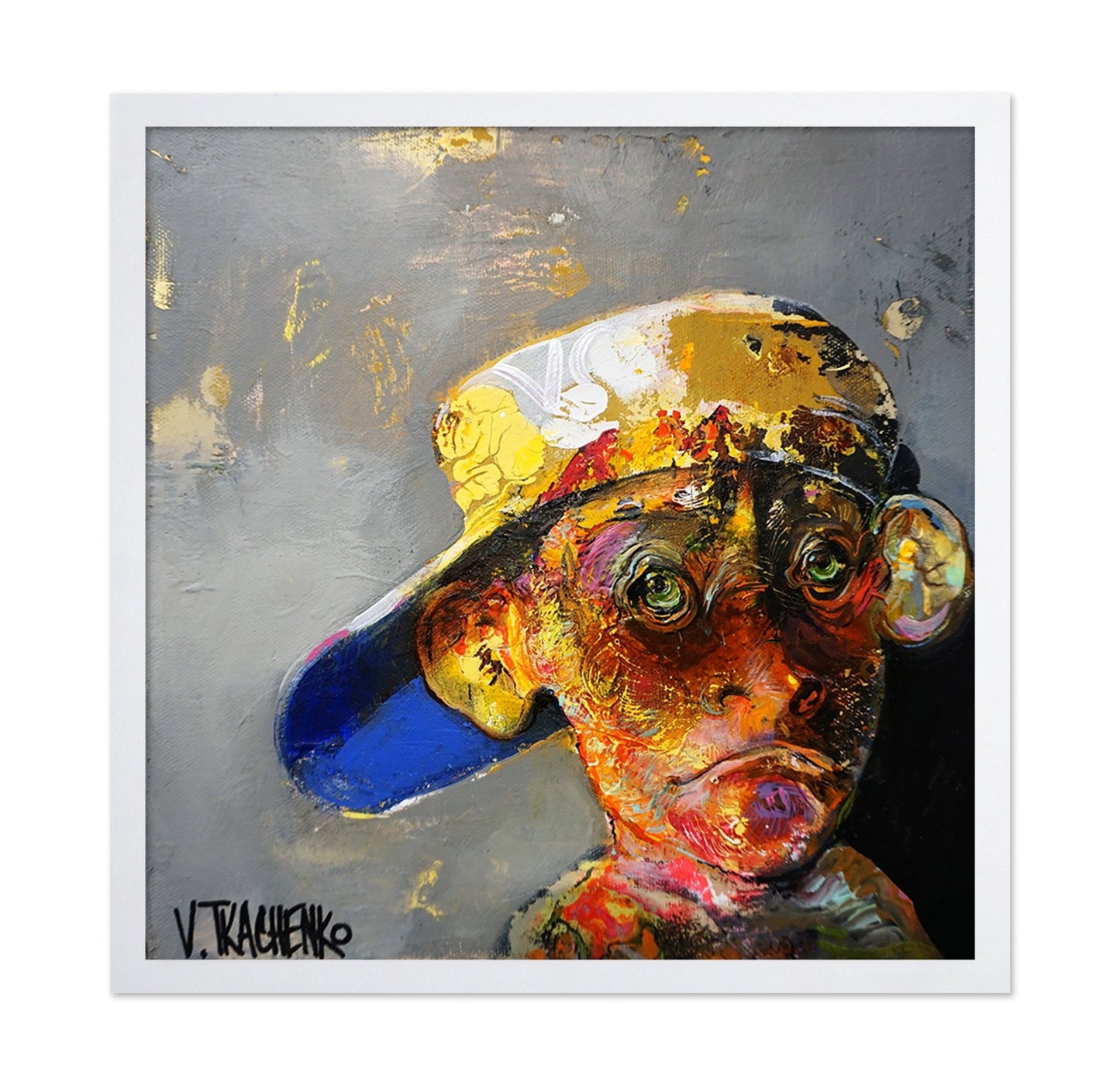 Painted Youth Portrait