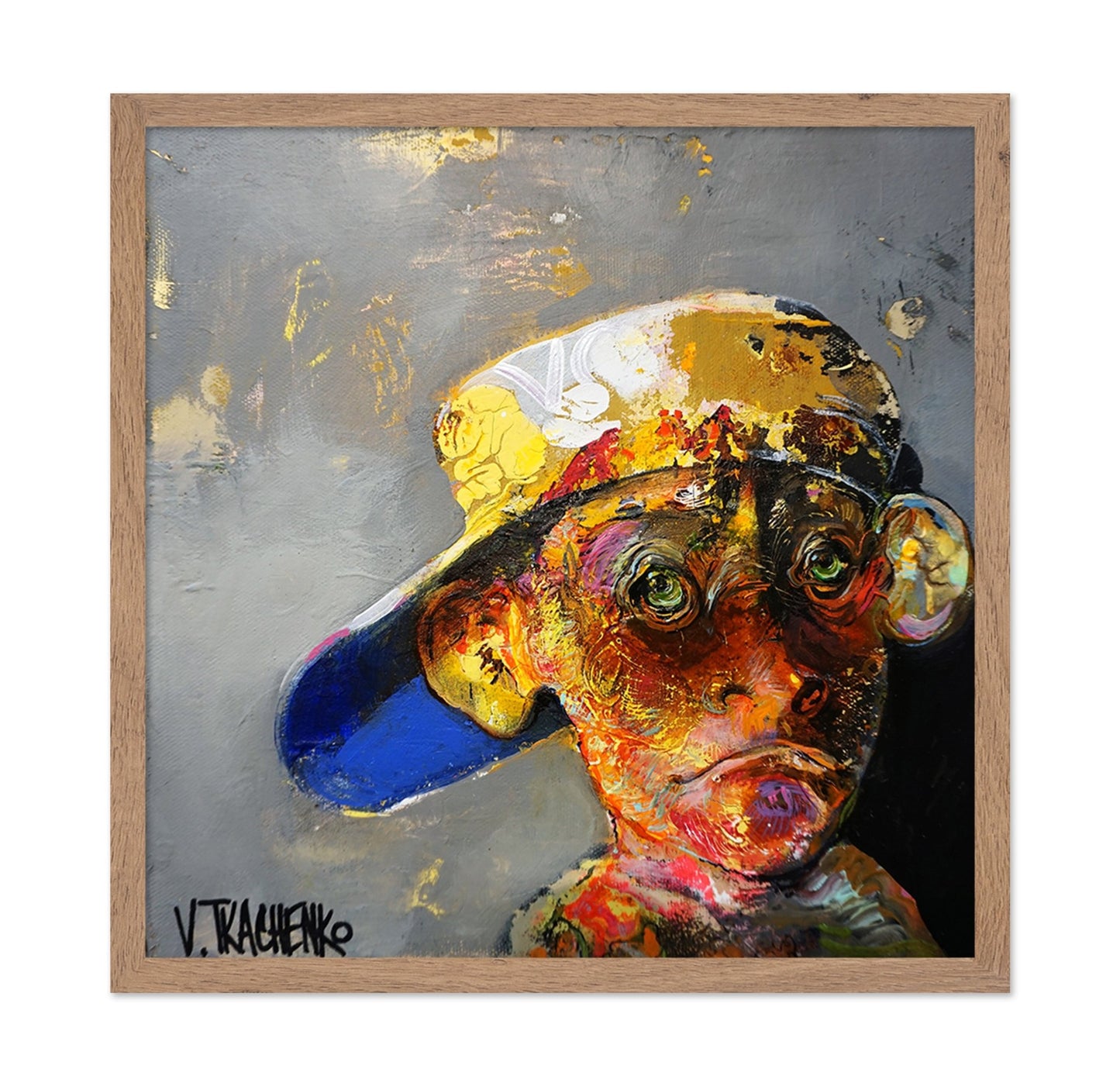 Painted Youth Portrait