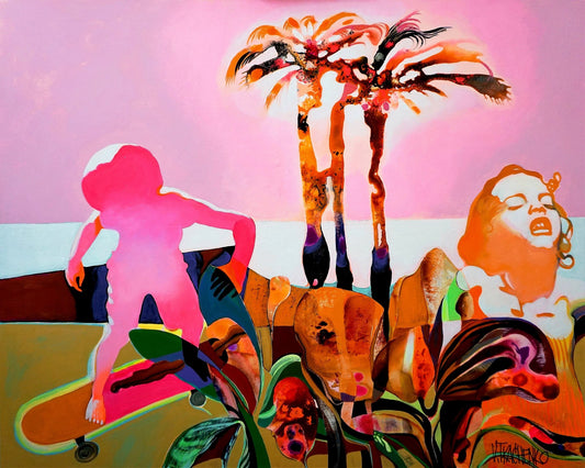 Neon Palm Dream