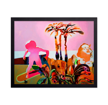 Neon Palm Dream