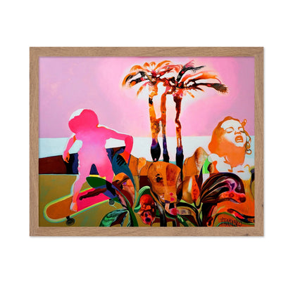 Neon Palm Dream