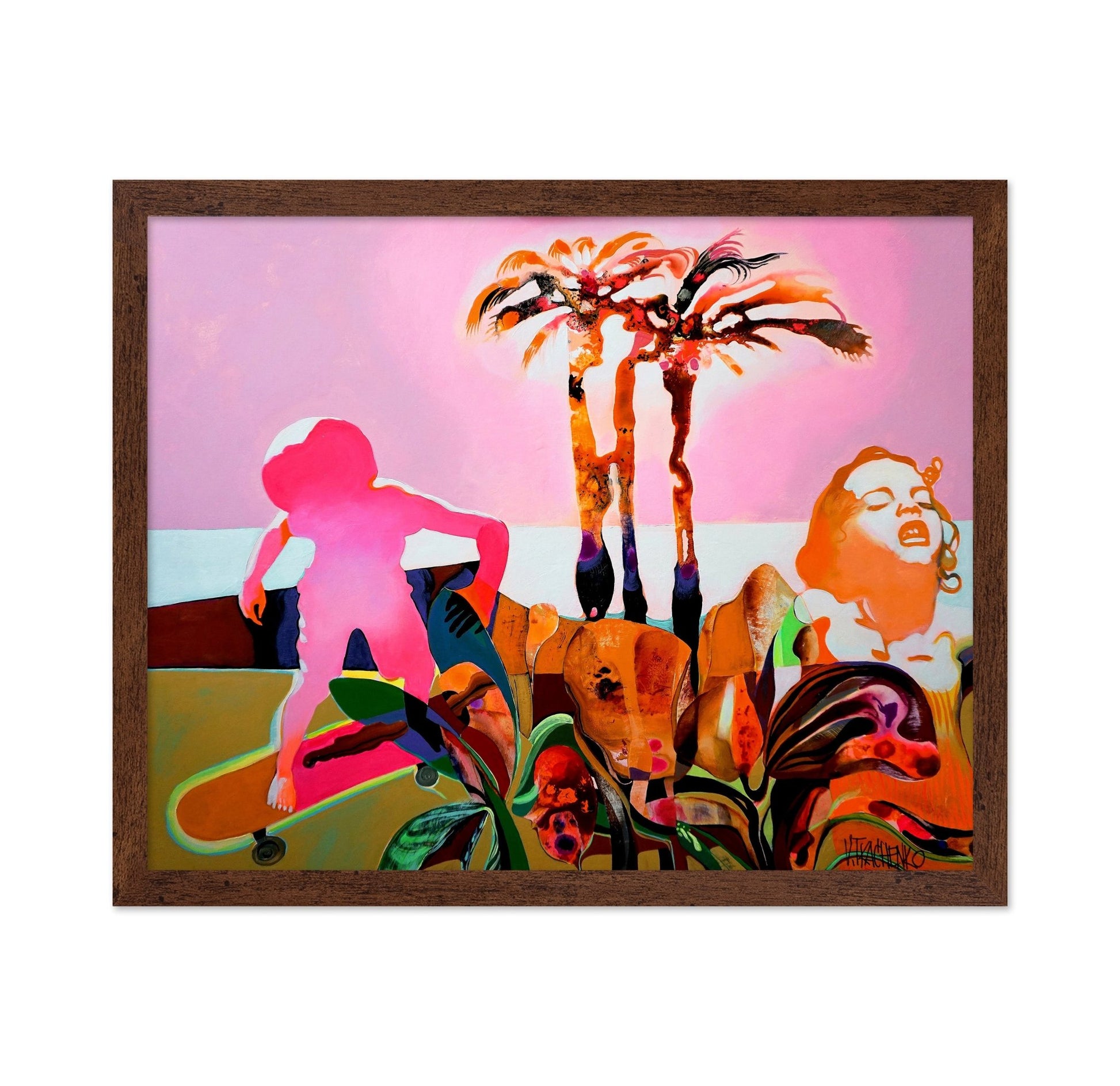 Neon Palm Dream