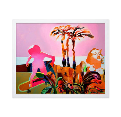 Neon Palm Dream