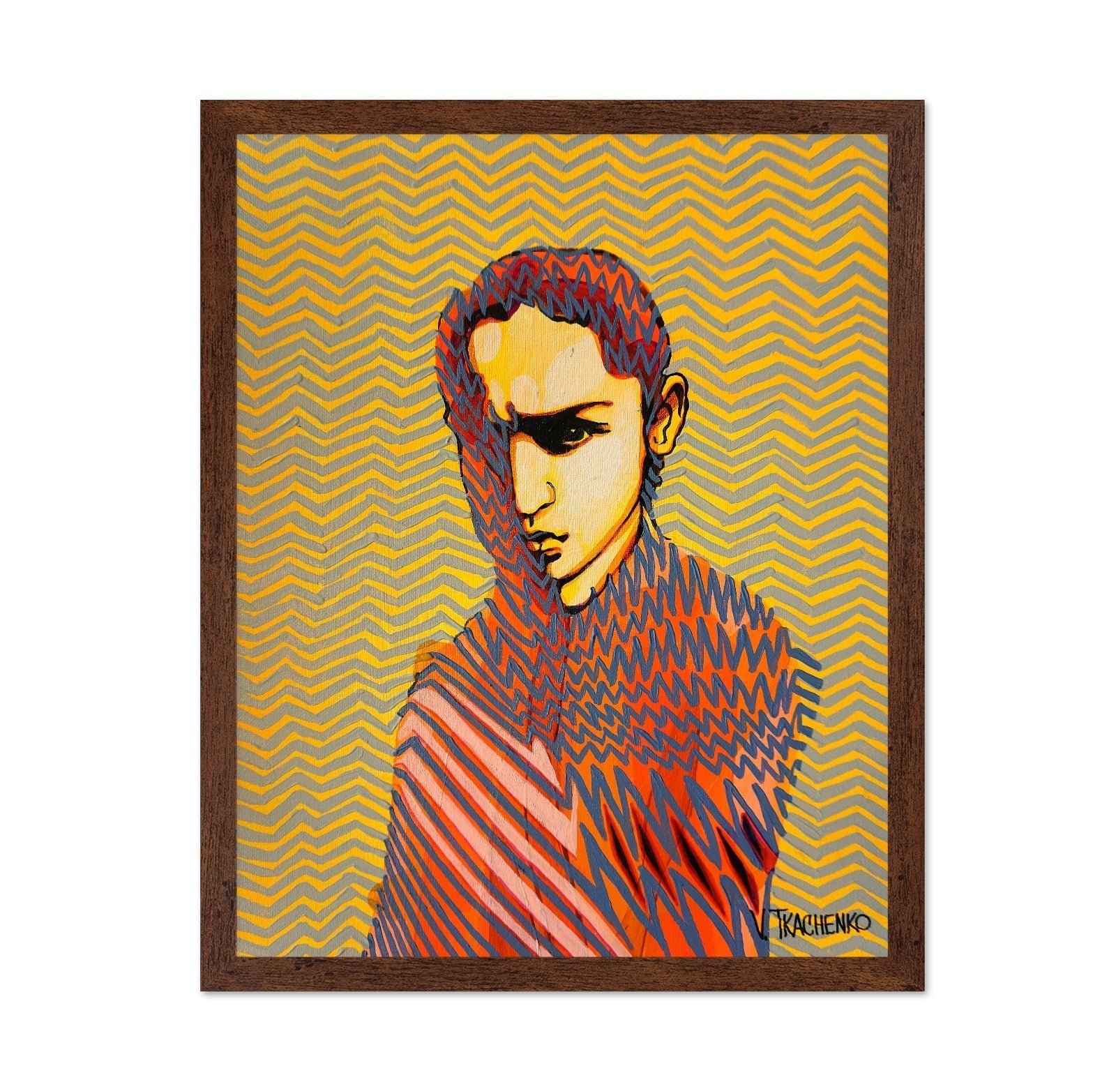 Zigzag Portrait