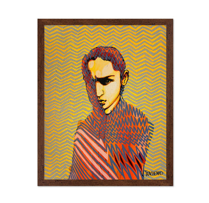 Zigzag Portrait