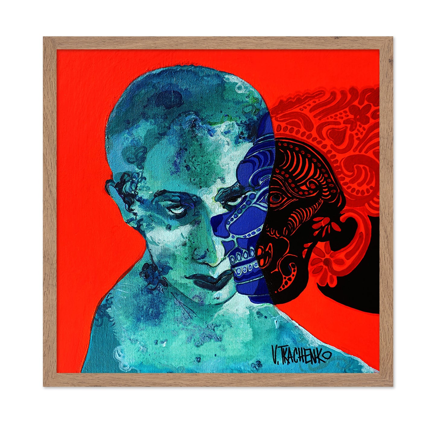 Split Mind Portrait