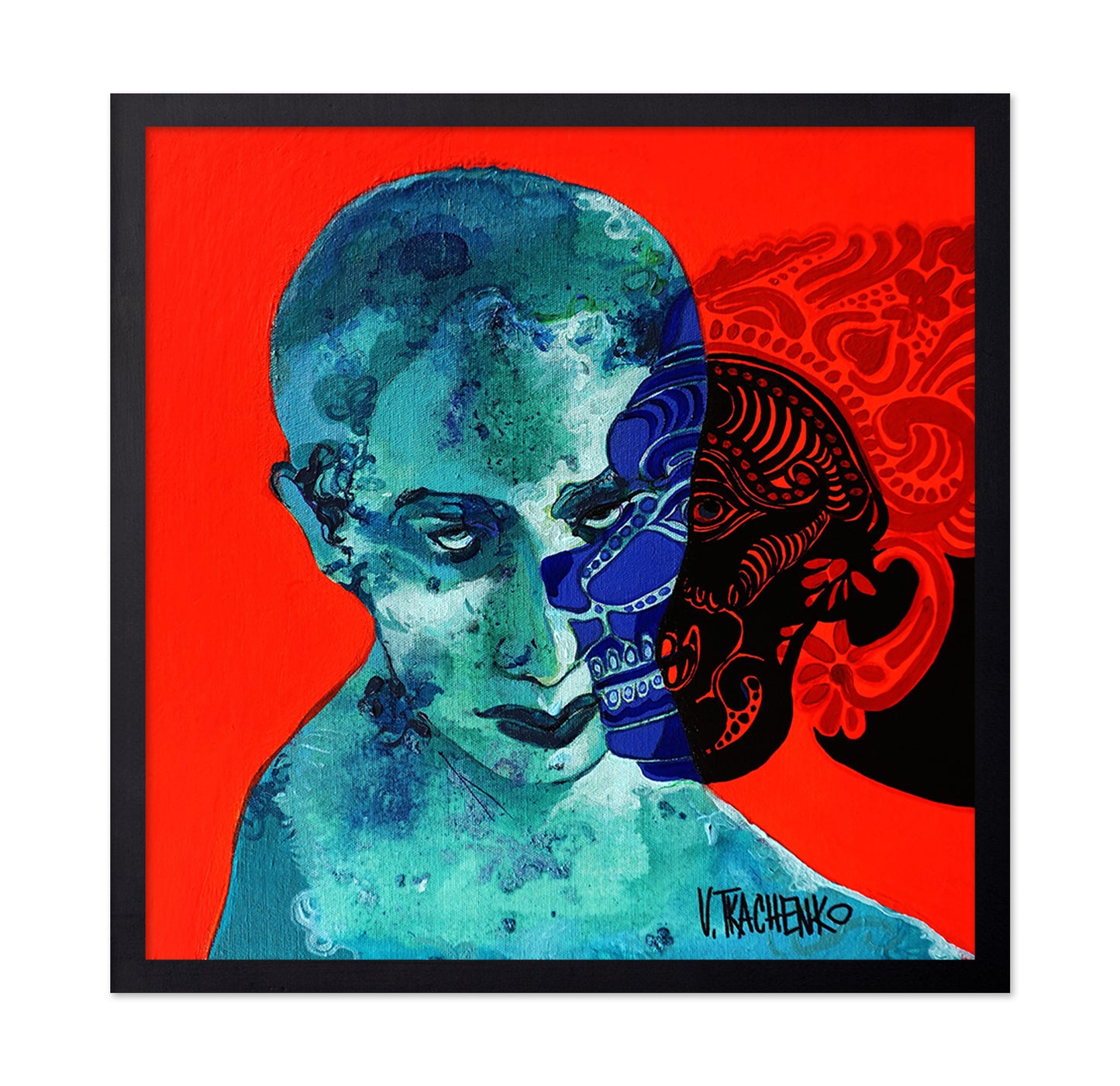 Split Mind Portrait