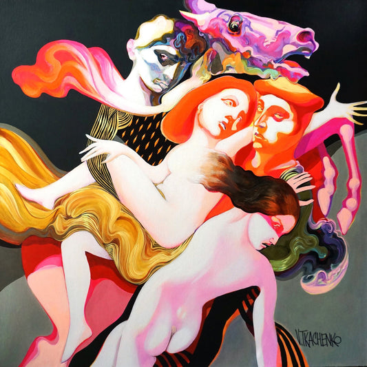 Mythic Figures Embrace