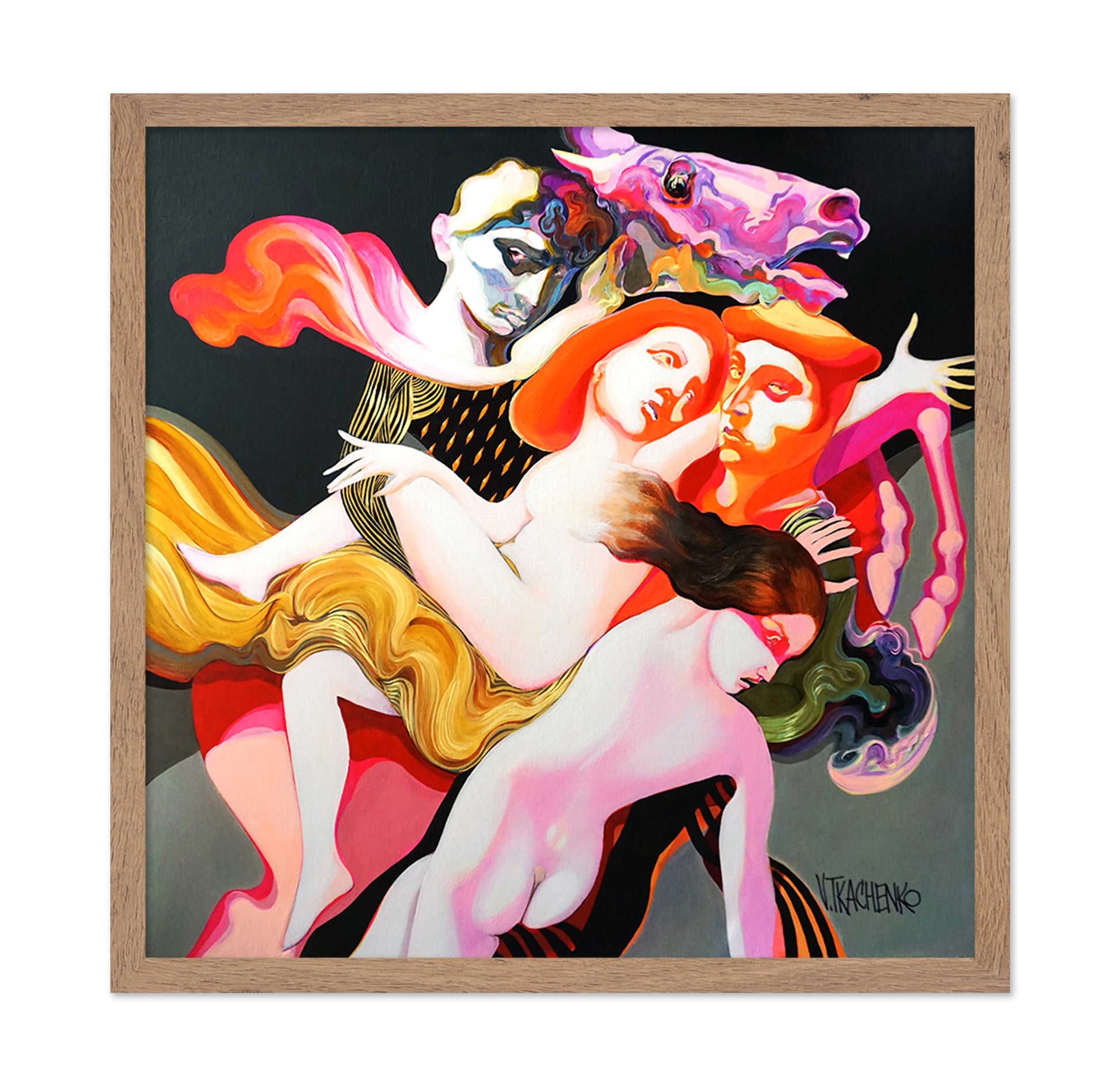 Mythic Figures Embrace
