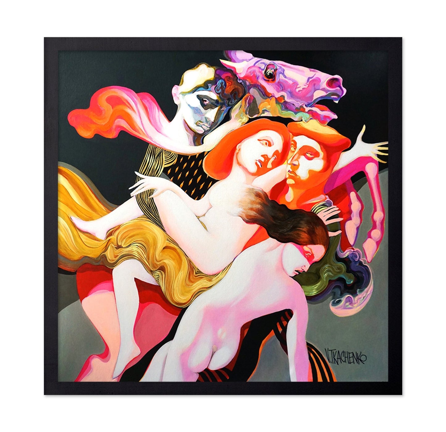 Mythic Figures Embrace