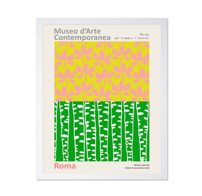 Roma Modern Pattern Poster