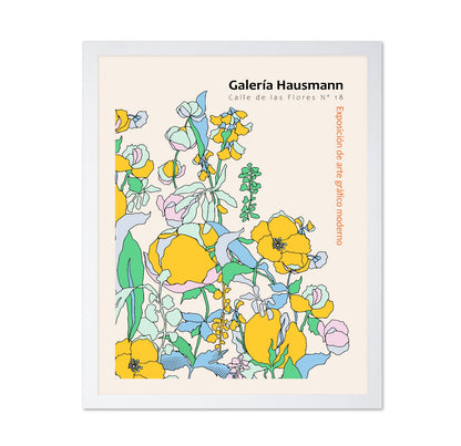 Modern Botanical Line Art Poster