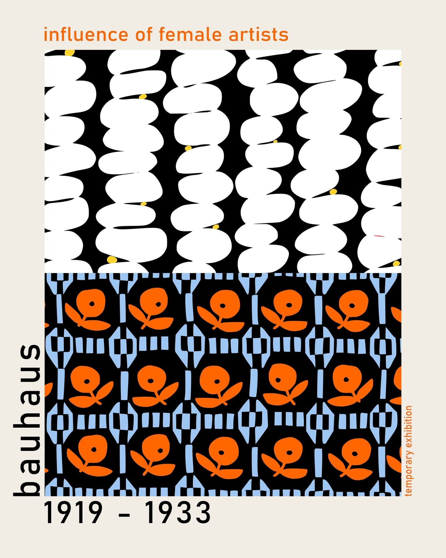 Bauhaus Pattern Exhibition Poster