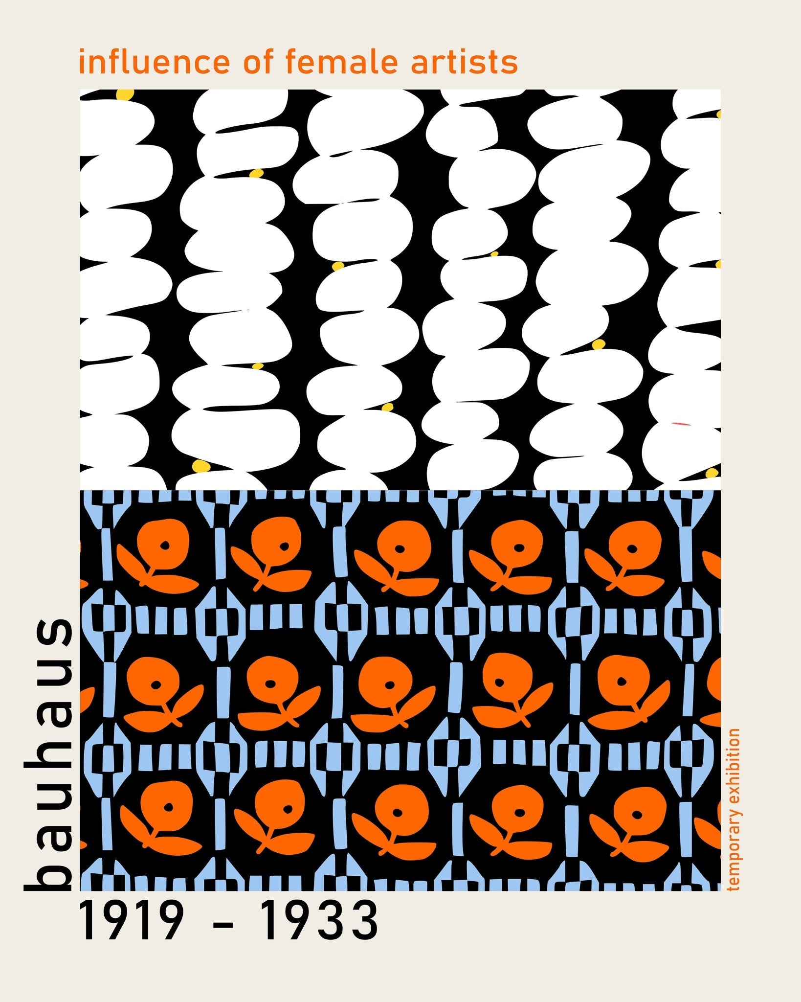 Bauhaus Pattern Exhibition Poster