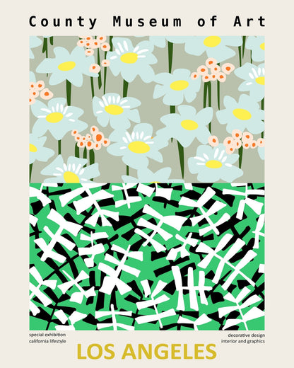Modern Floral Pattern LA