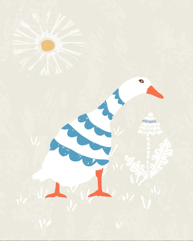 Playful Goose