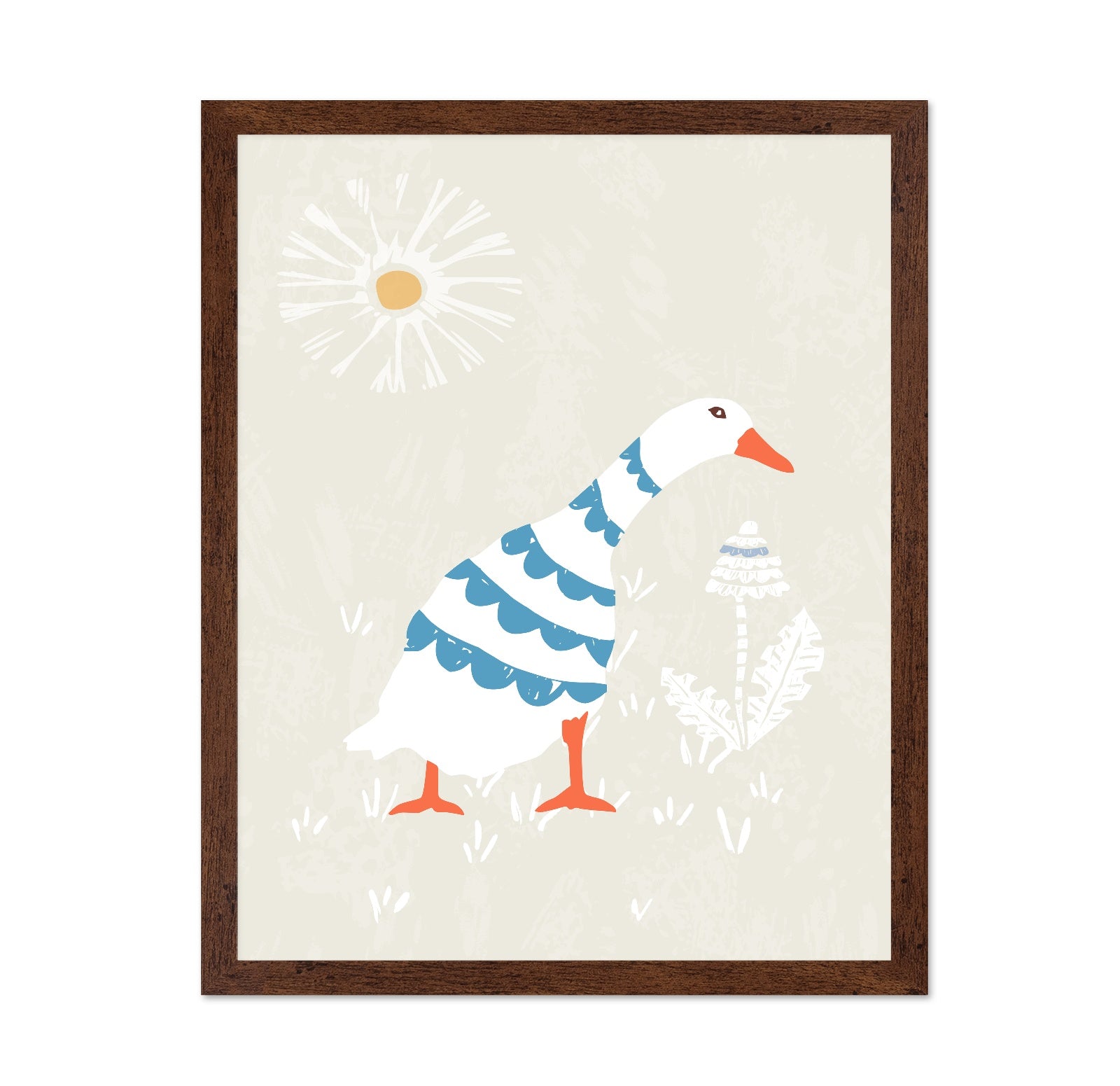 Playful Goose