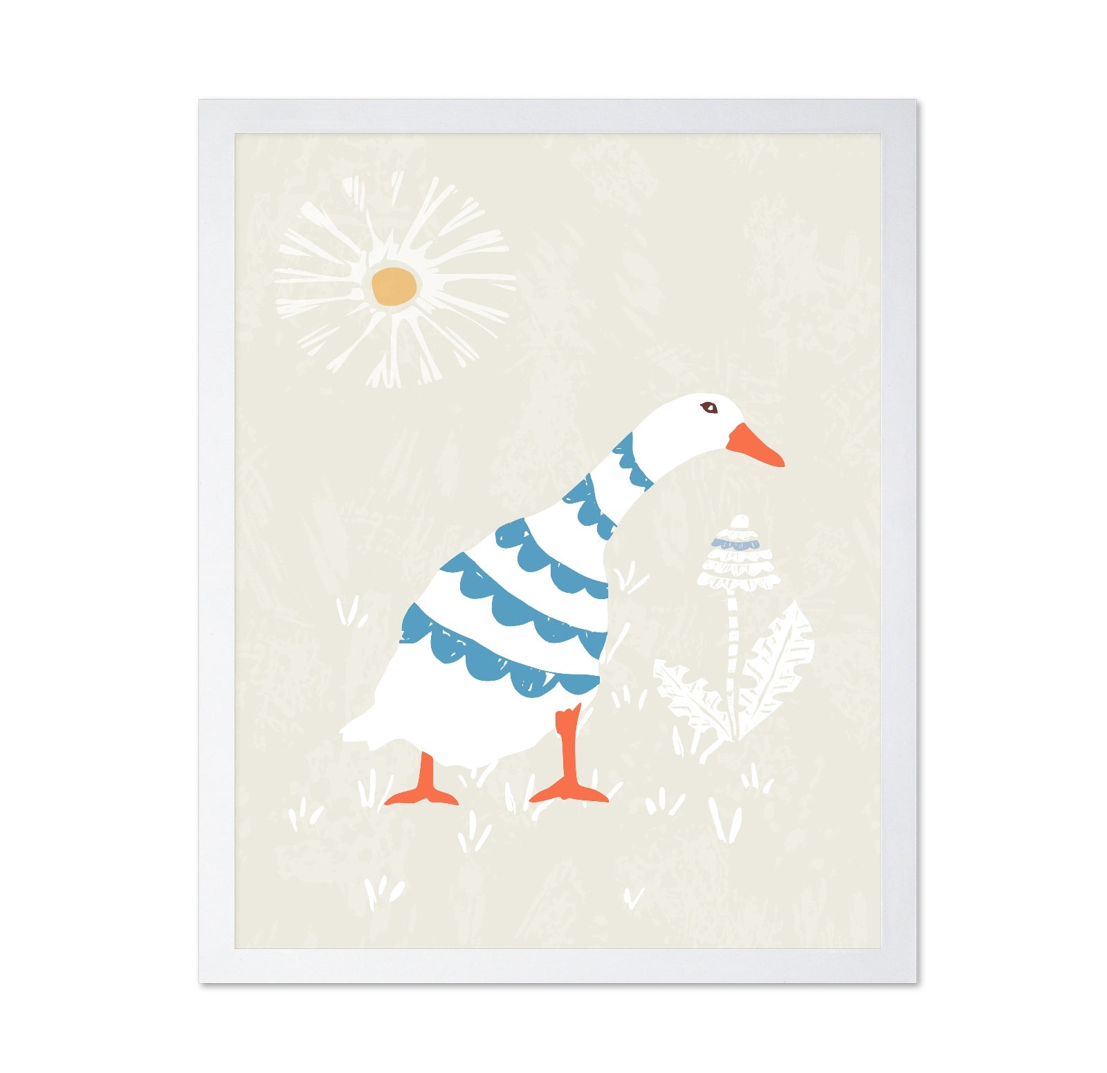Playful Goose