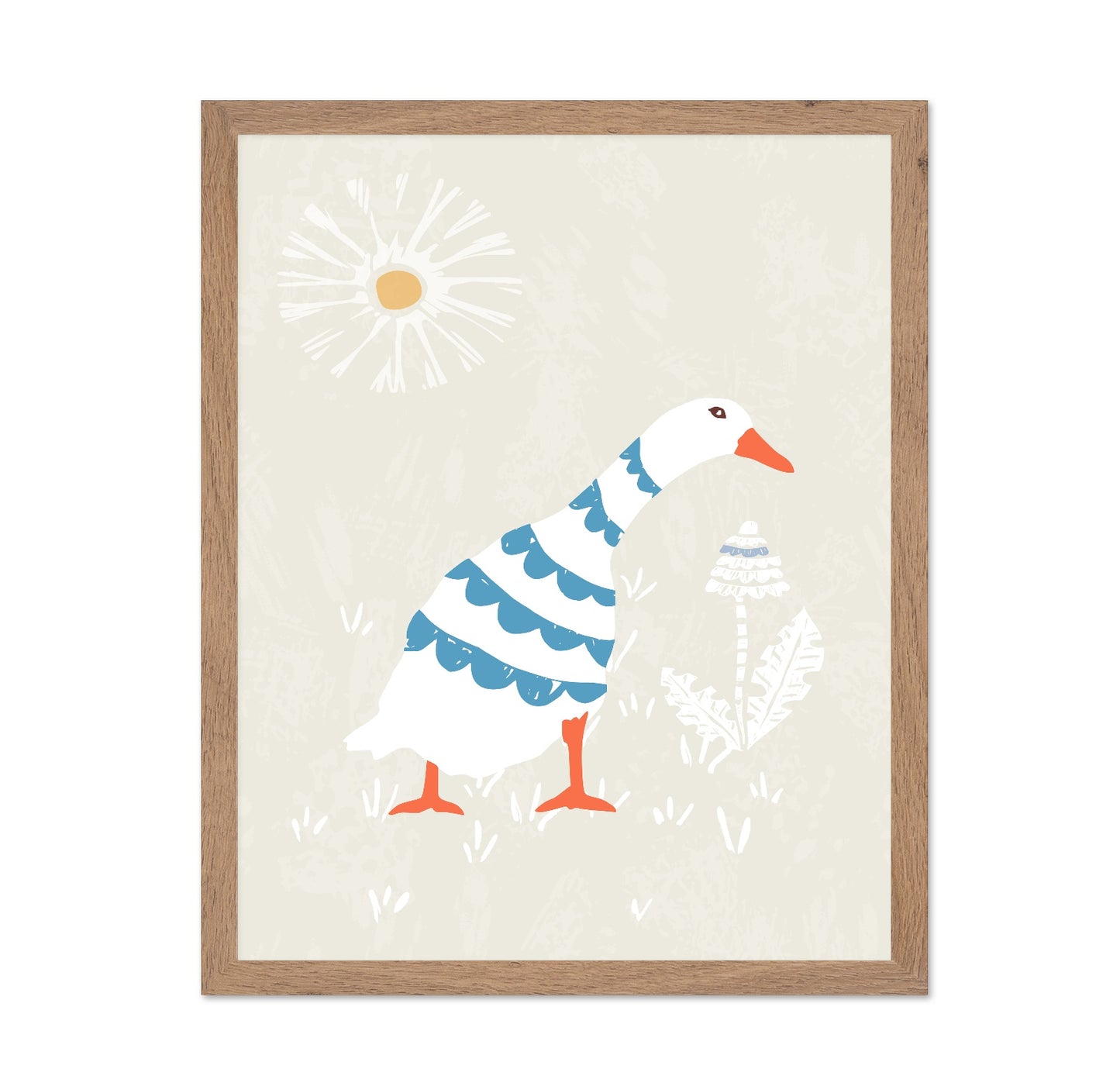 Playful Goose