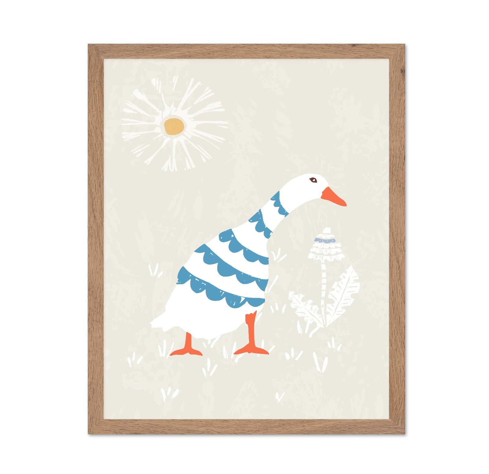 Playful Goose