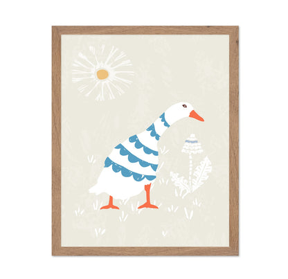Playful Goose