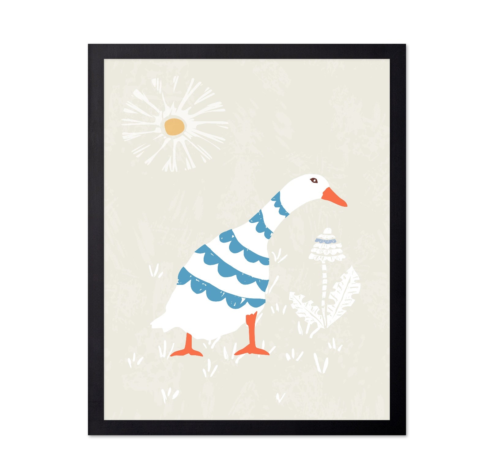 Playful Goose