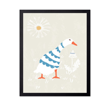 Playful Goose