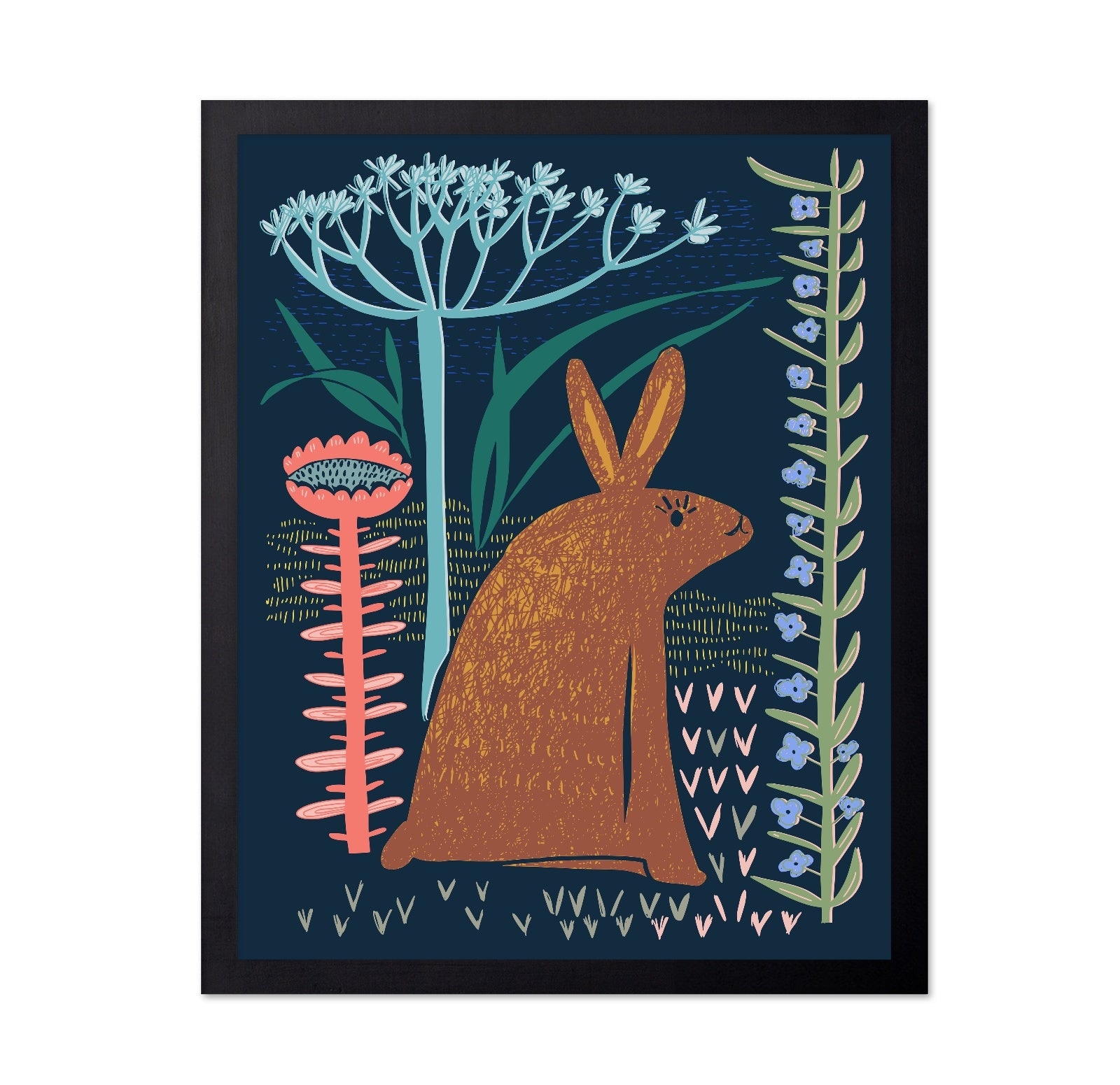 Folk Art Rabbit