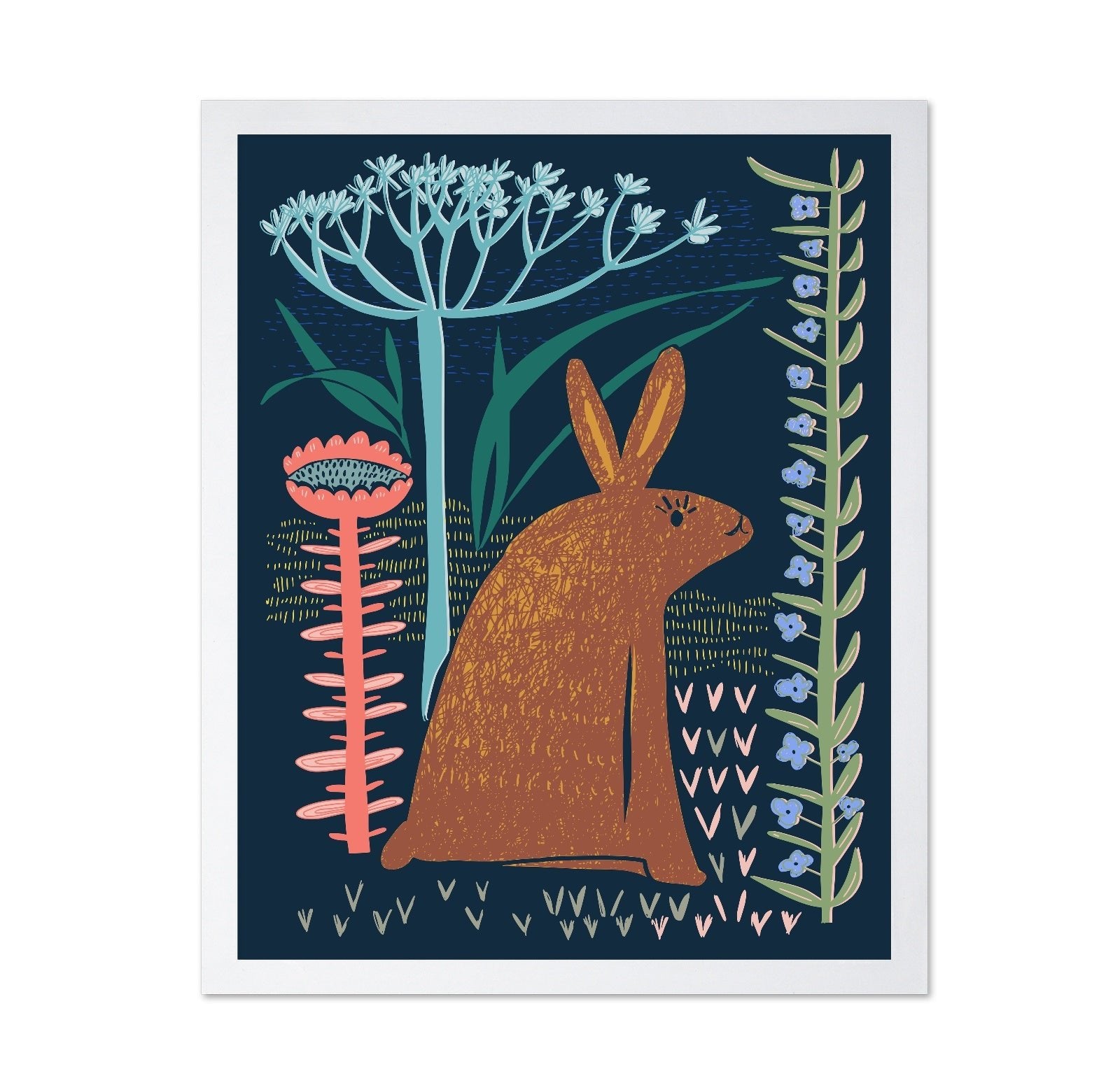 Folk Art Rabbit