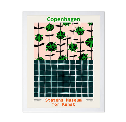Copenhagen Scandinavian Pattern Art